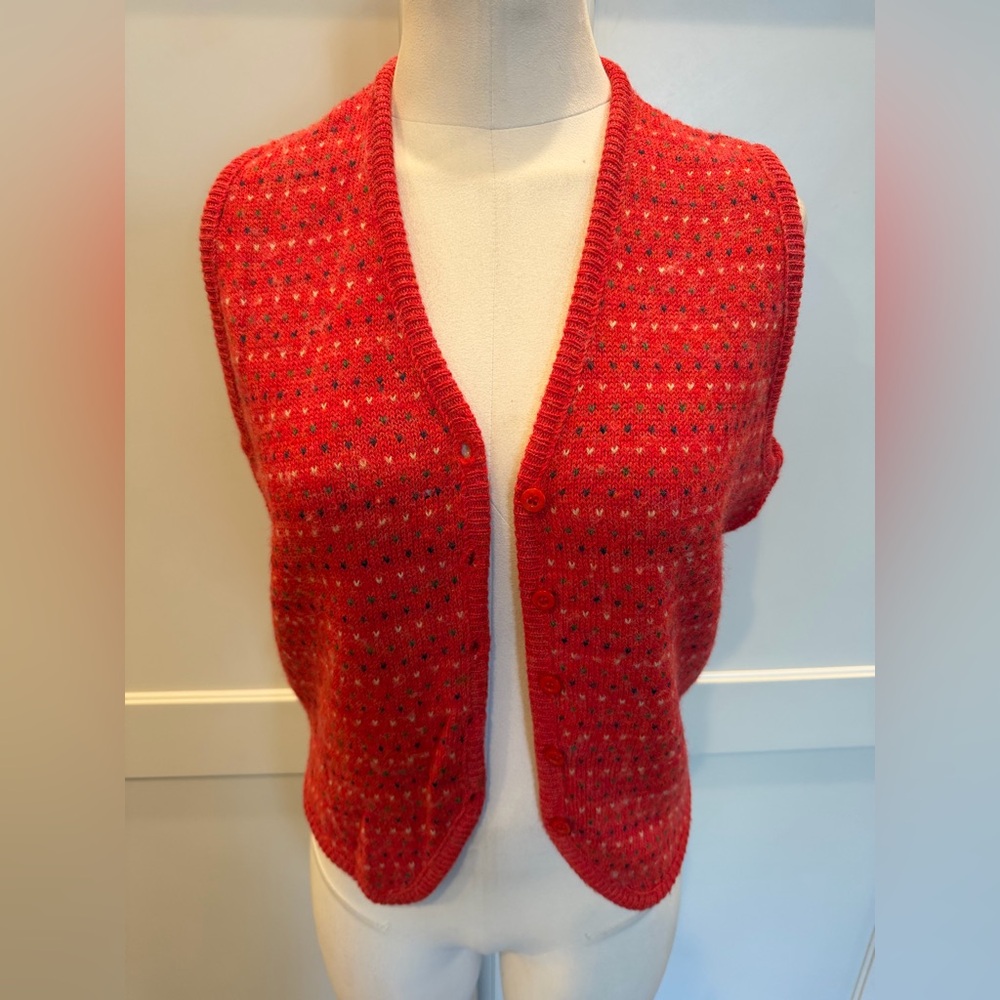 It’s pure Gould vintage sweater vest